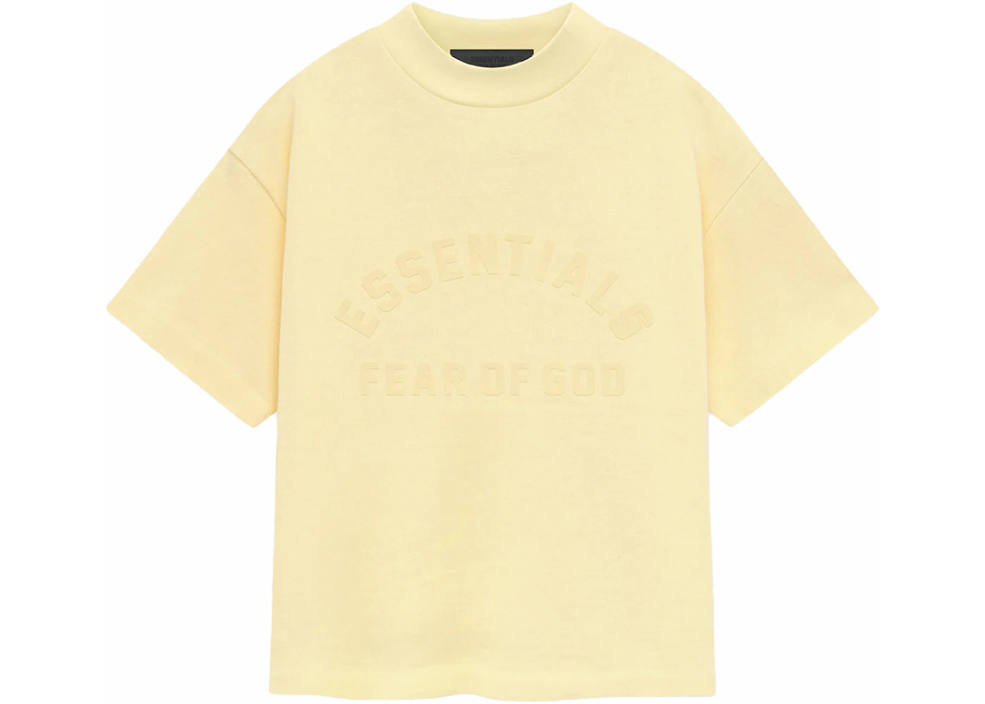 Fear of God Essentials Kids Heavy Jersey SS Tee Garden Yellow