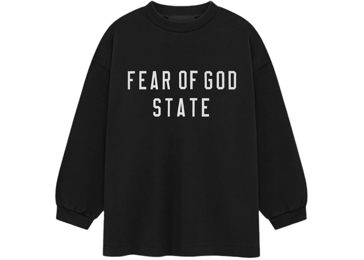 Fear of God Essentials Kids Heavy Longsleeve Tee Black