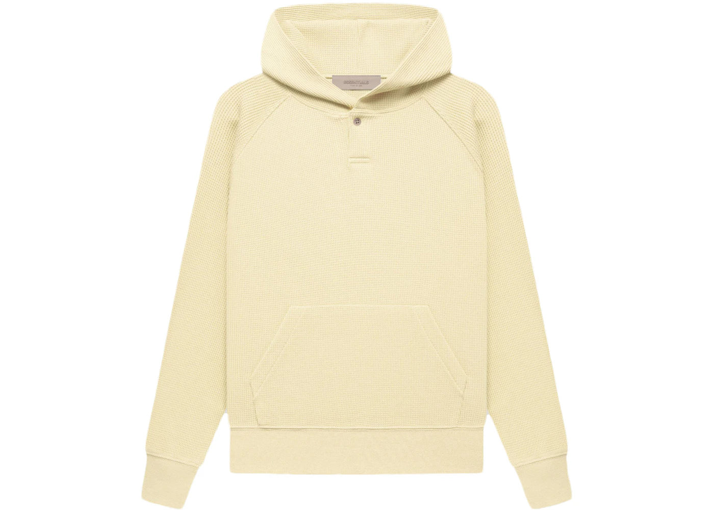 Fear of God Essentials Kid's Henley Hoodie Canary