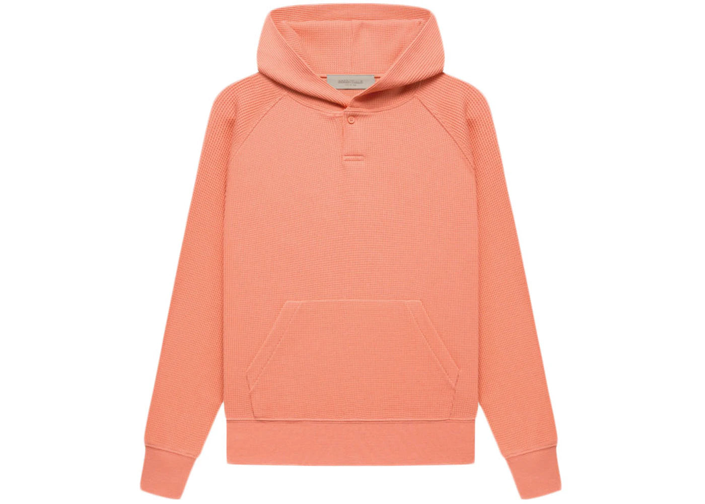 Fear of God Essentials Kids Henley Hoodie Coral