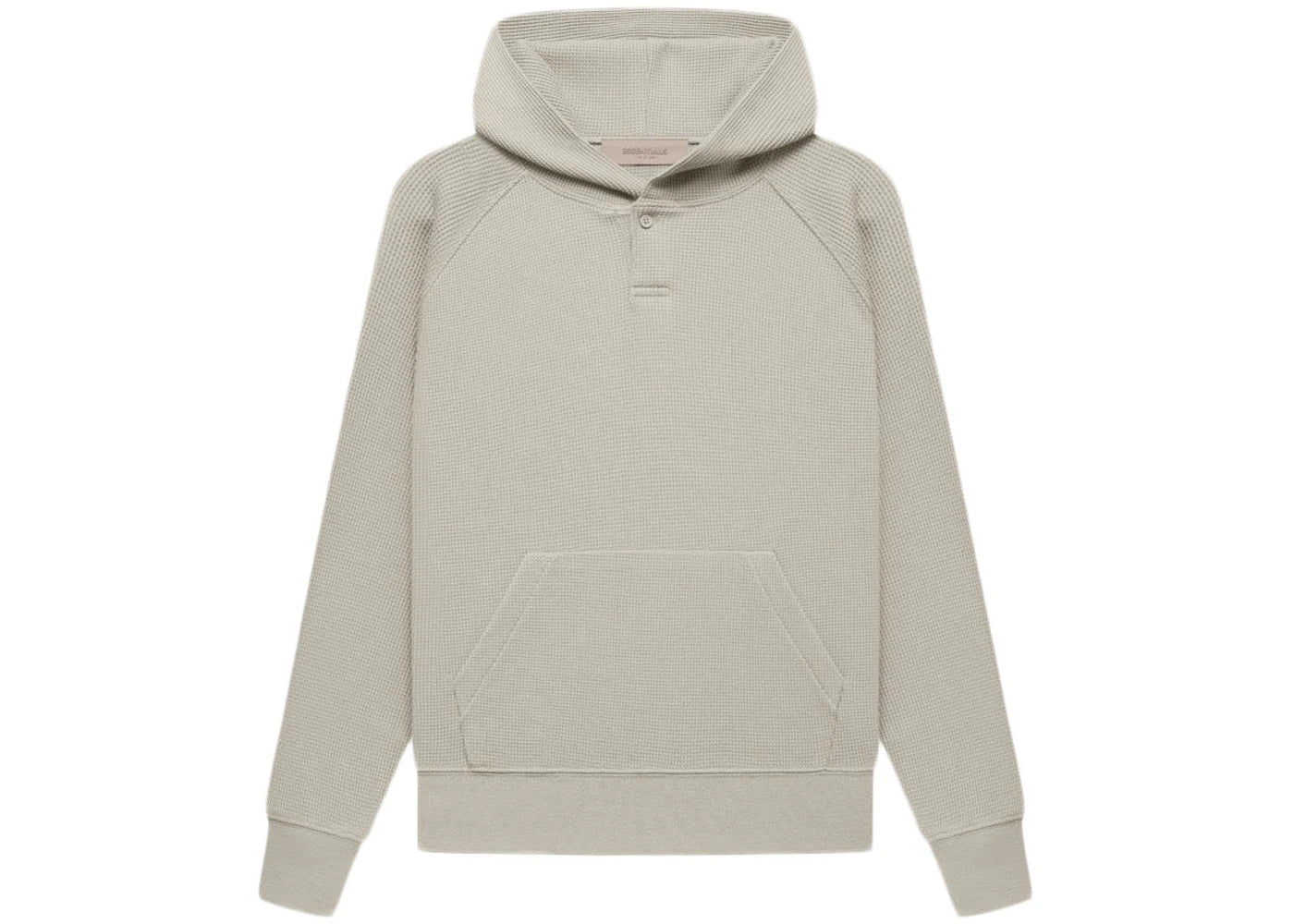 Fear of God Essentials Kids Henley Hoodie Smoke