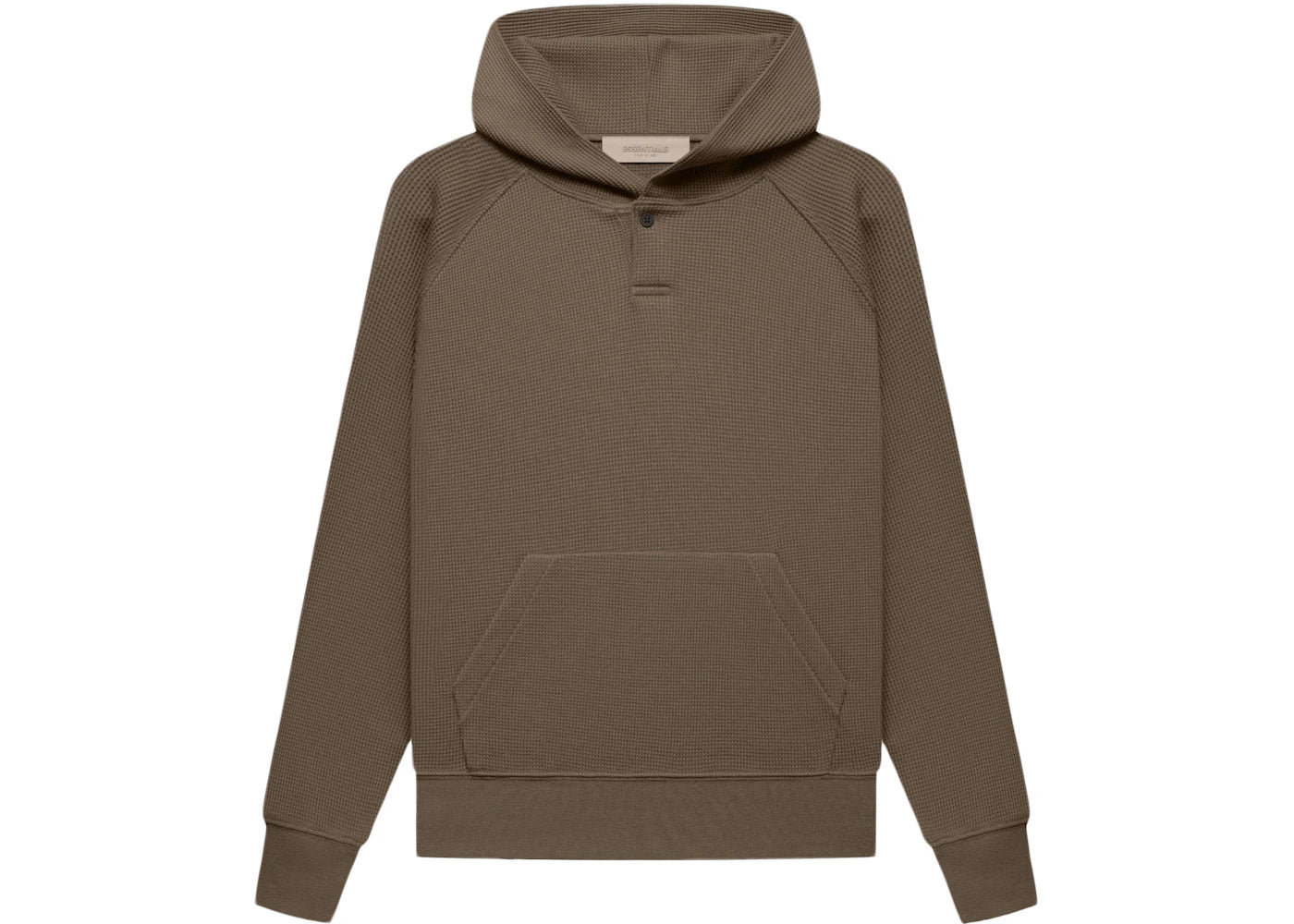 Fear of God Essentials Kid's Henley Hoodie Wood