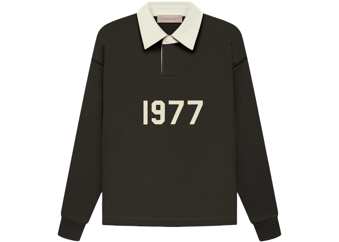 Fear of God Essentials Kid's Henley Rugby Off Black