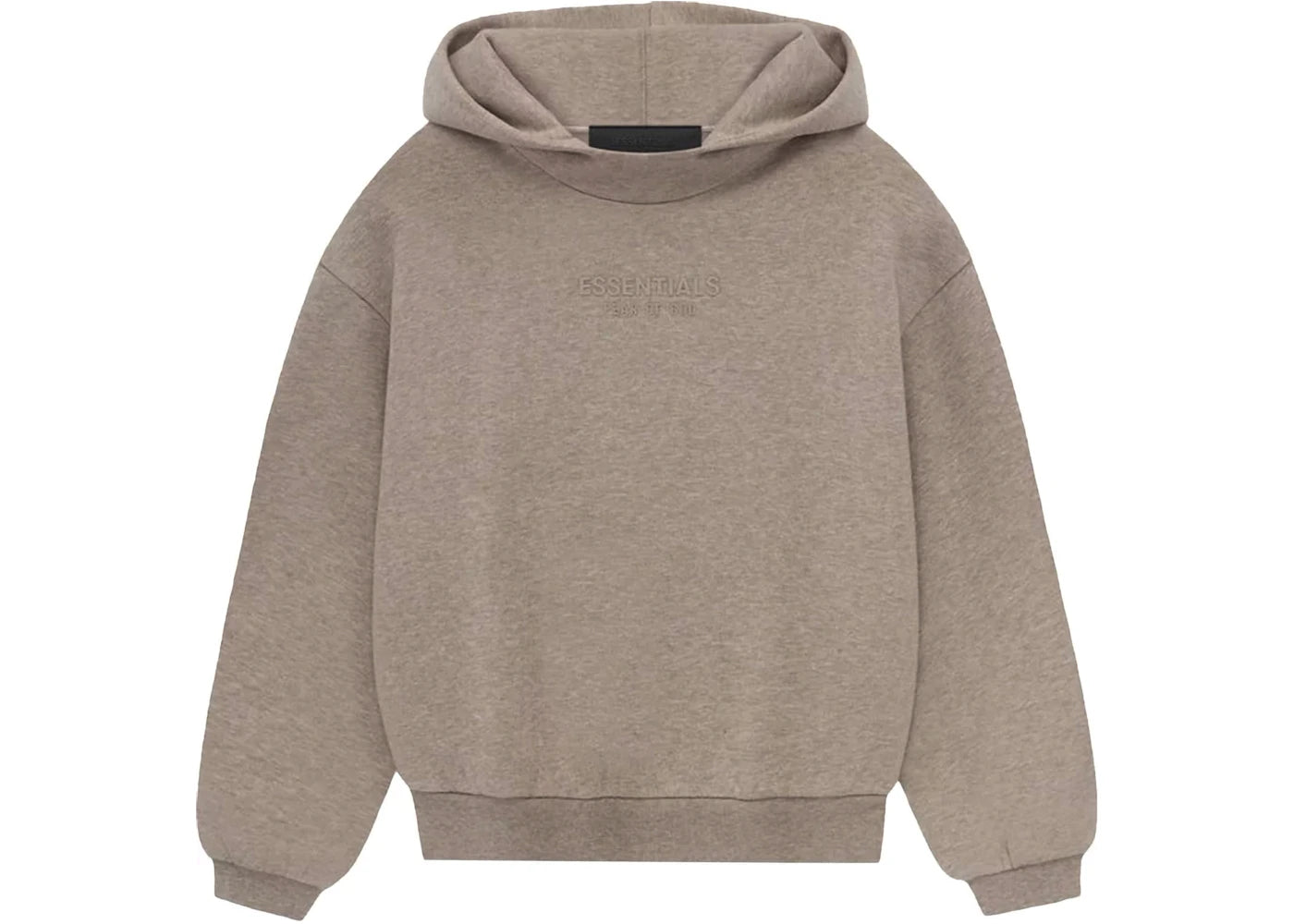 Fear of God Essentials Kids Hoodie Core Heather