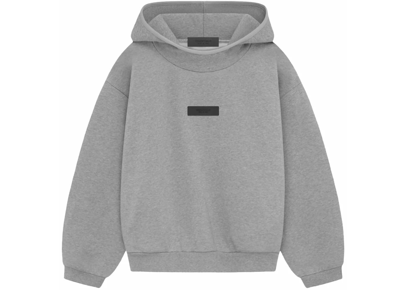 Fear of God Essentials Kids Hoodie Dark Heather Oatmeal