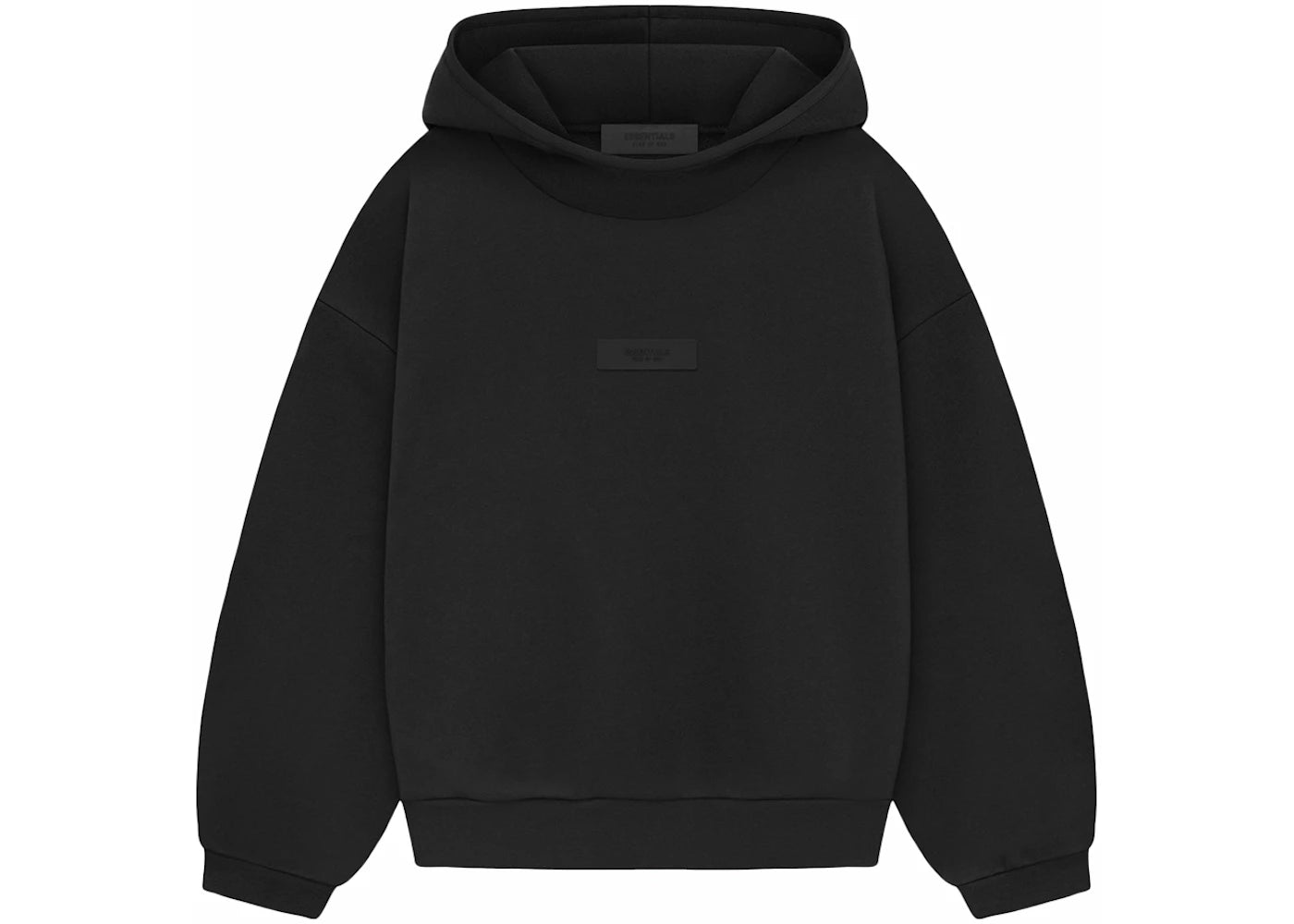 Fear of God Essentials Kids Hoodie Jet Black