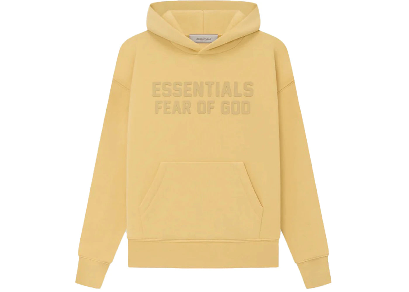 Fear of God Essentials Kids Hoodie Light Tuscan