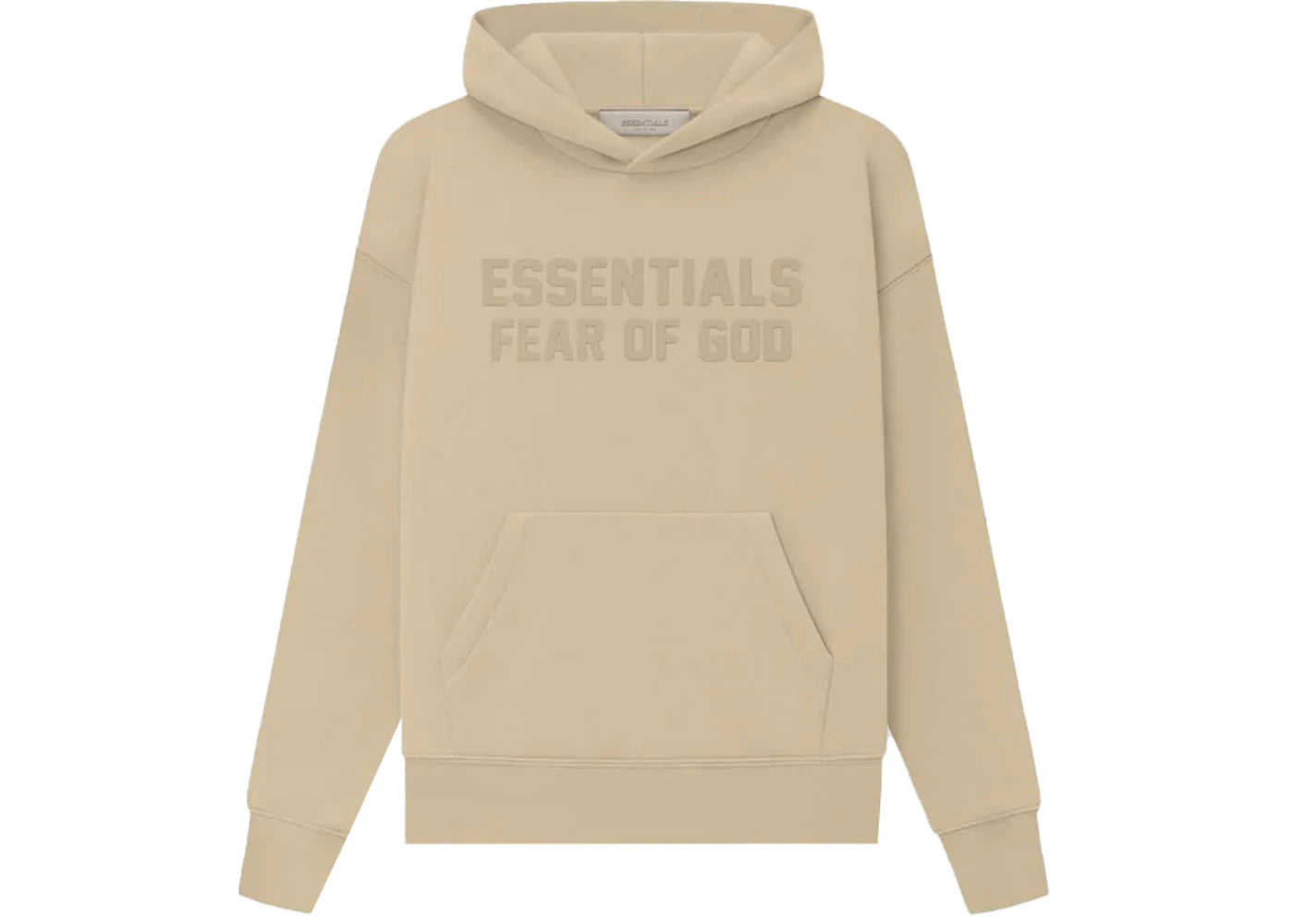 Fear of God Essentials Kids Hoodie Sand