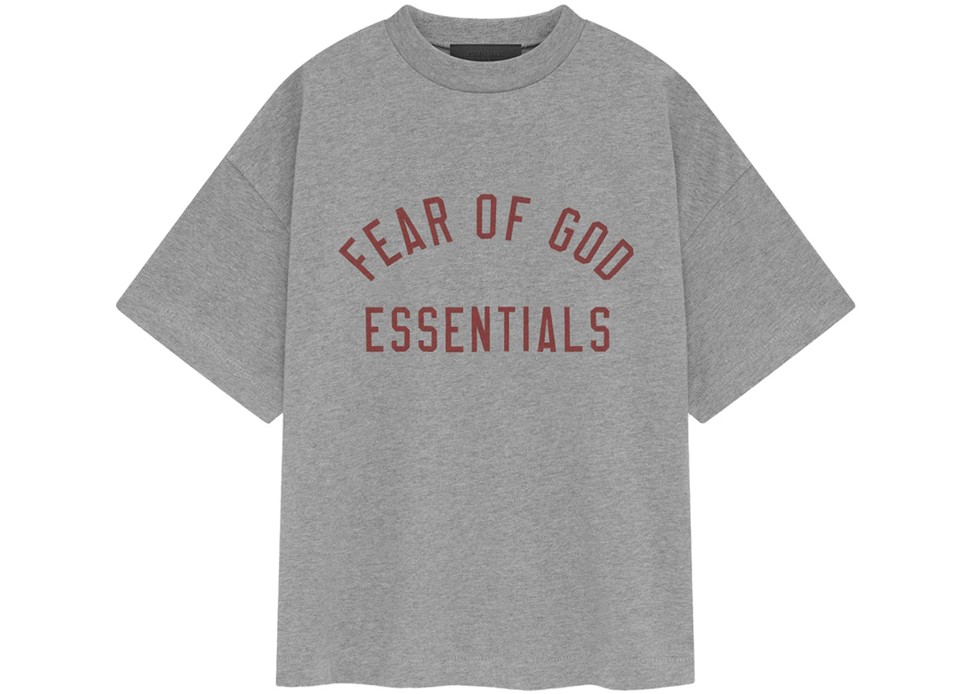 Fear of God Essentials Kids Jersey Crewneck Tee Dark Heather