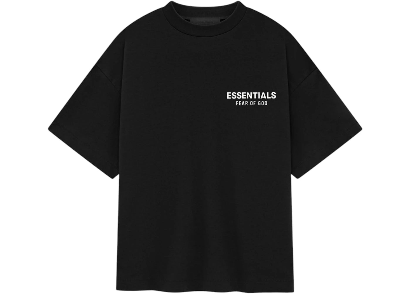 Fear of God Essentials Kids Jersey Crewneck Tee (FW24) Black