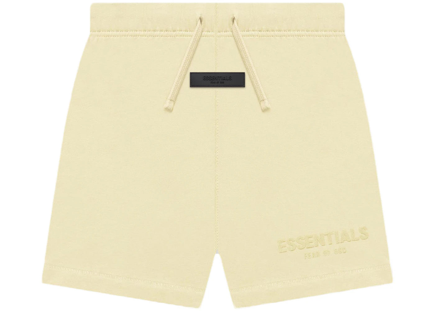 Fear of God Essentials Kids Jersey Shorts Canary