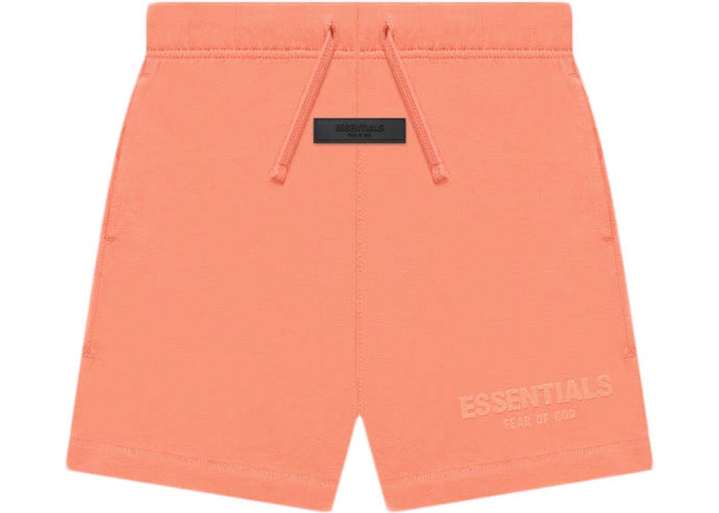 Fear of God Essentials Kids Jersey Shorts Coral