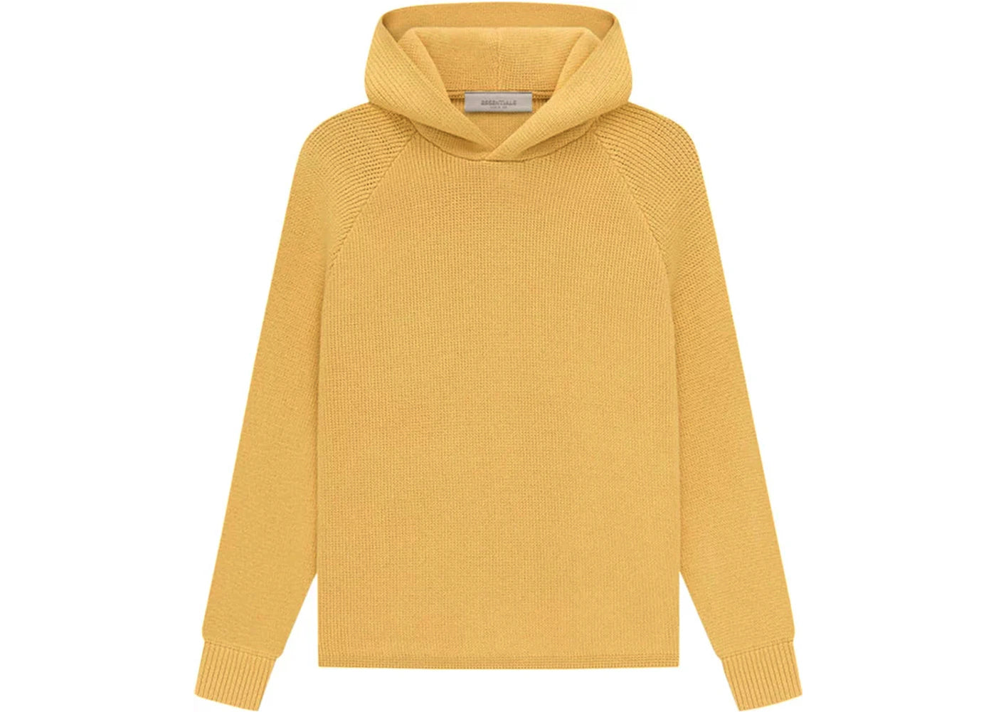 Fear of God Essentials Kids Knit Hoodie Light Tuscan
