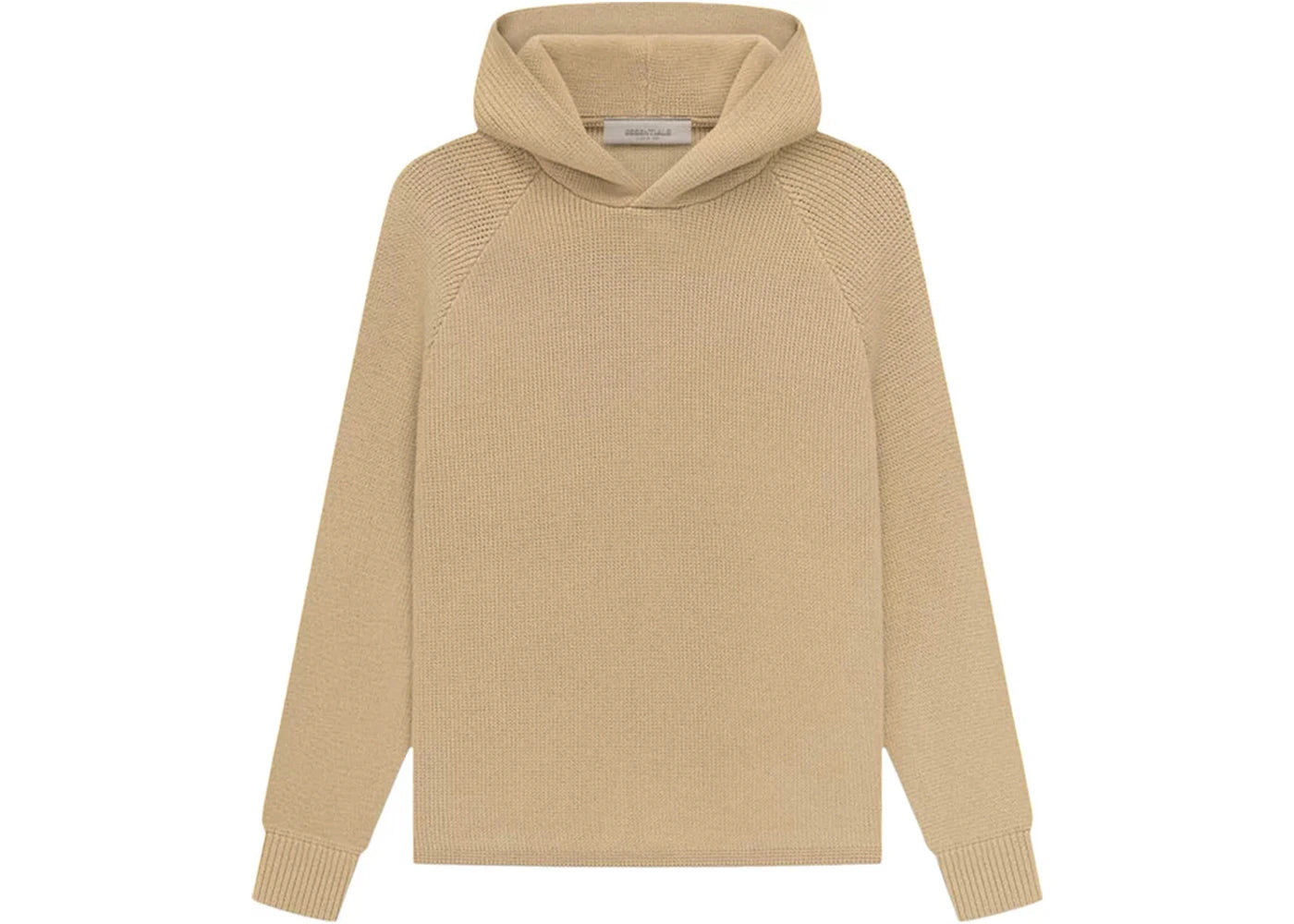 Fear of God Essentials Kids Knit Hoodie Sand