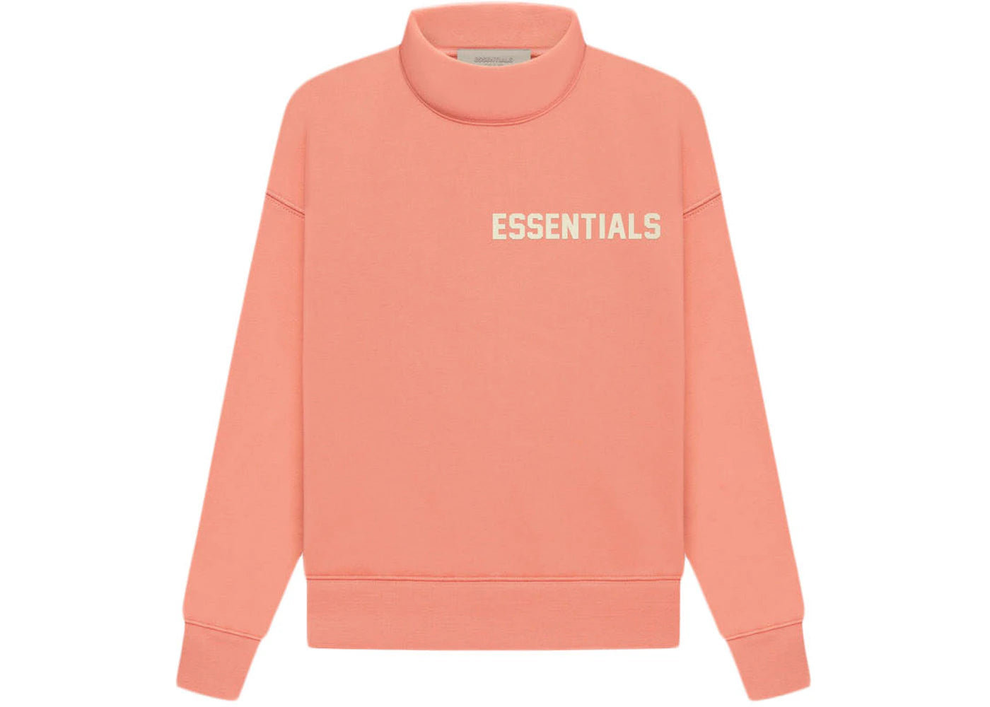 Fear of God Essentials Kids L/S Mockneck Coral