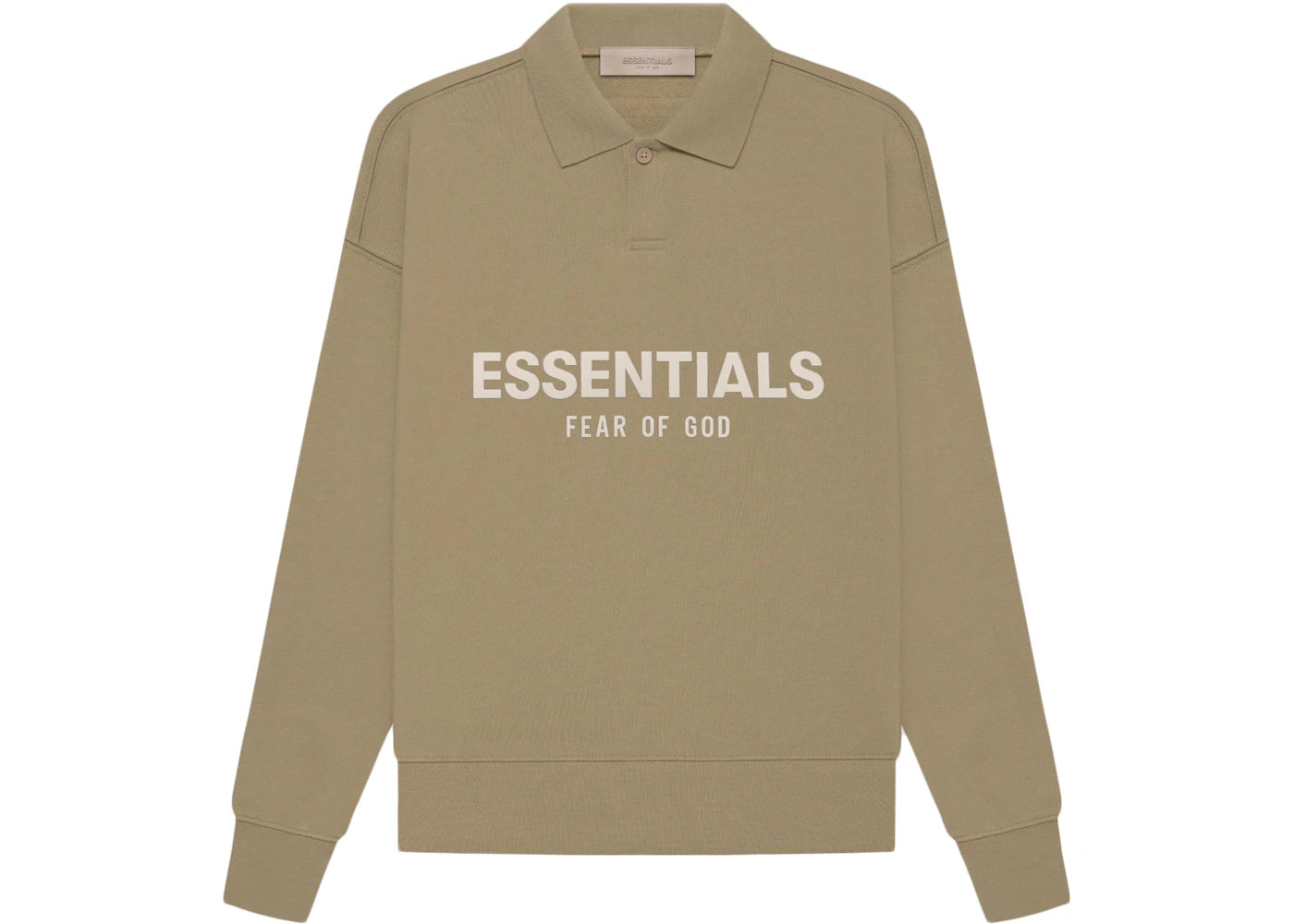 Fear of God Essentials Kids L/S Polo Oak