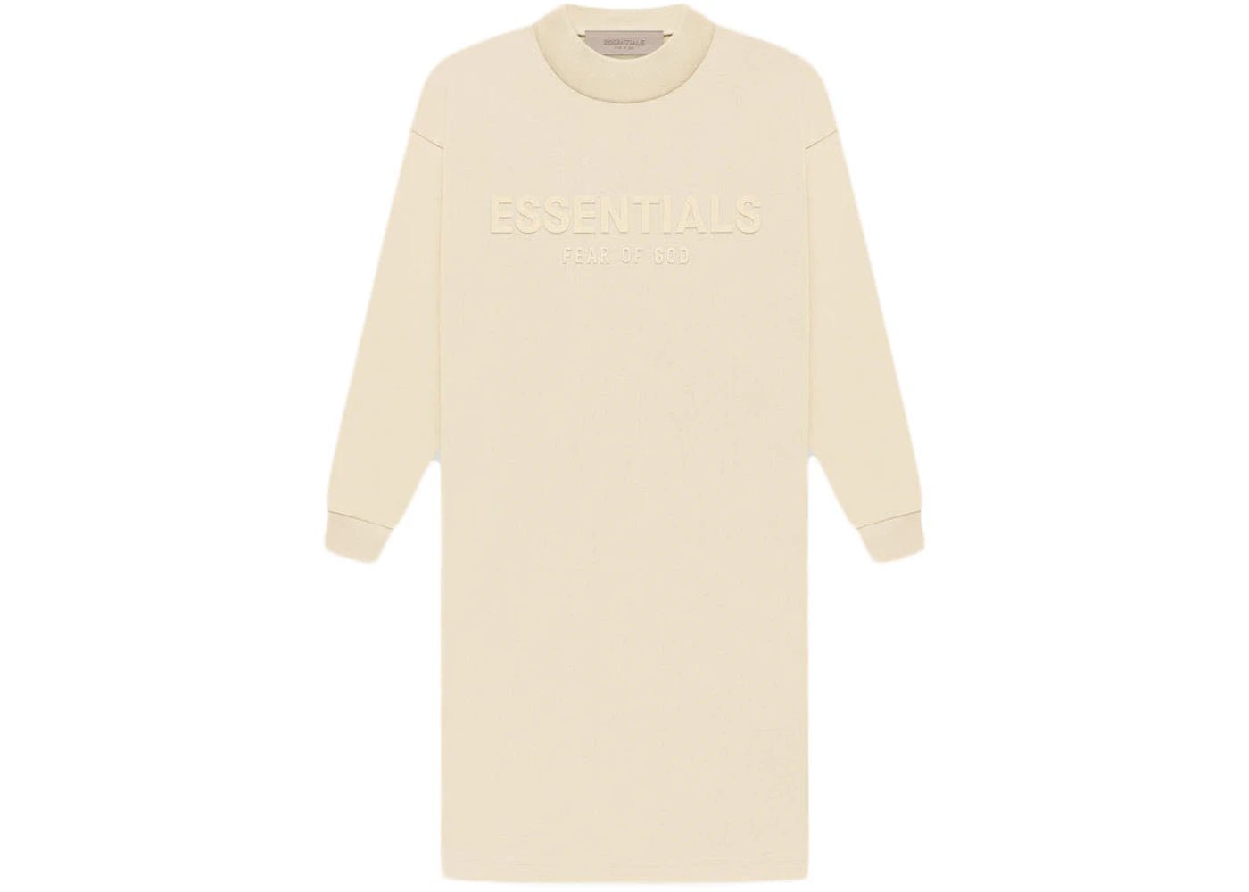 Fear of God Essentials Kids L/S T-shirt Dress Egg Shell