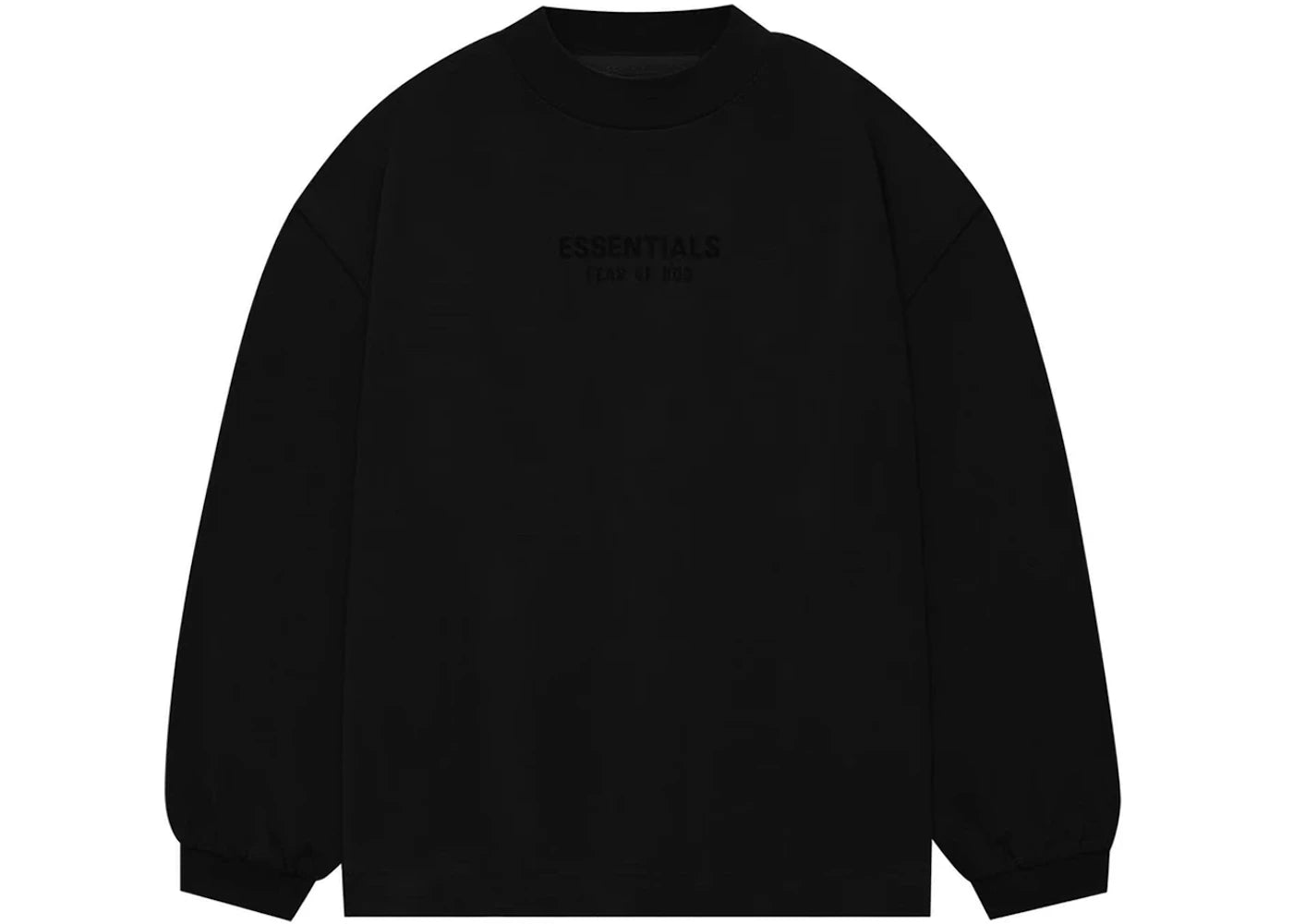 Fear of God Essentials Kids L/S T-shirt Jet Black