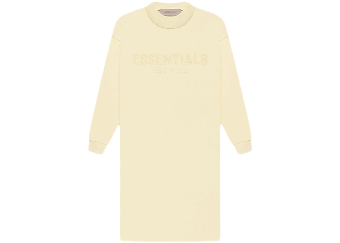 Fear of God Essentials Kid's L/S Tee Dress Canary