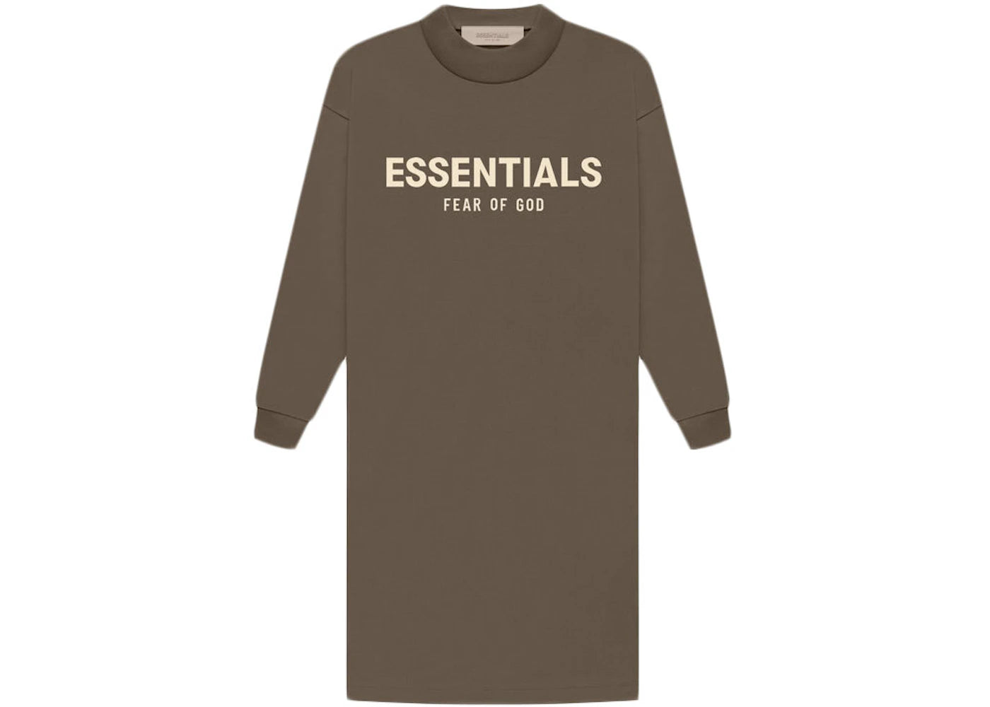 Fear of God Essentials Kid's L/S Tee Dress Wood