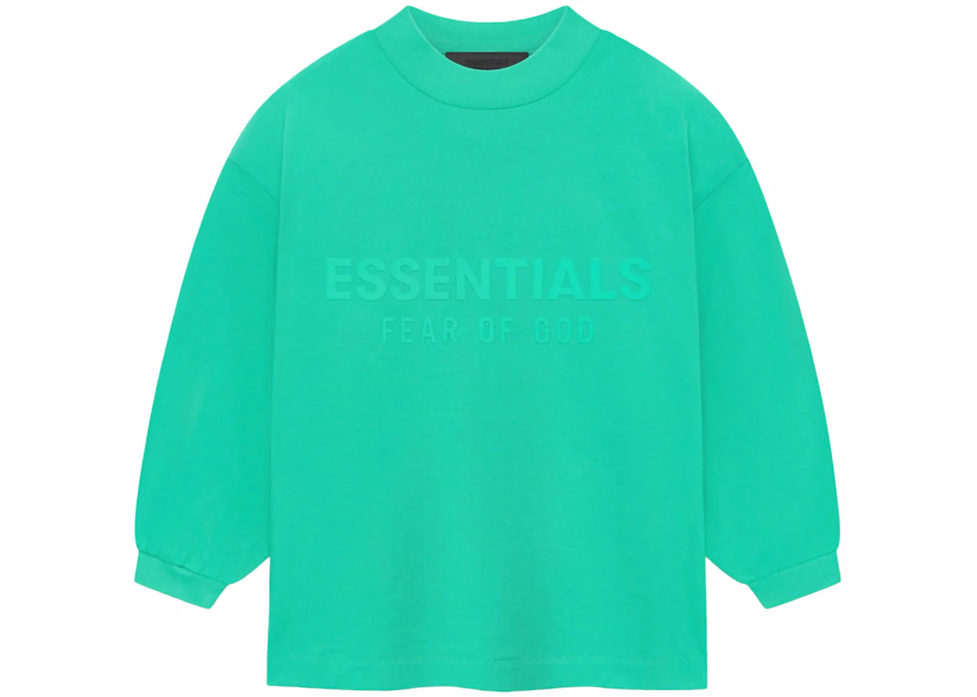 Fear of God Essentials Kids L/S Tee Mint Leaf