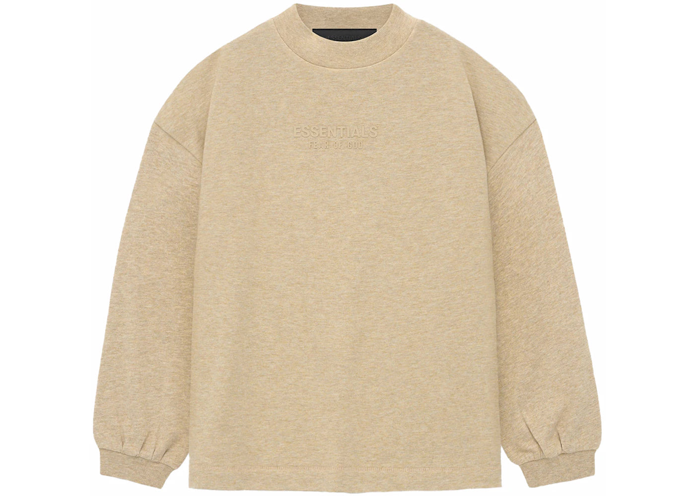 Fear of God Essentials Kids LS Tee Gold Heather