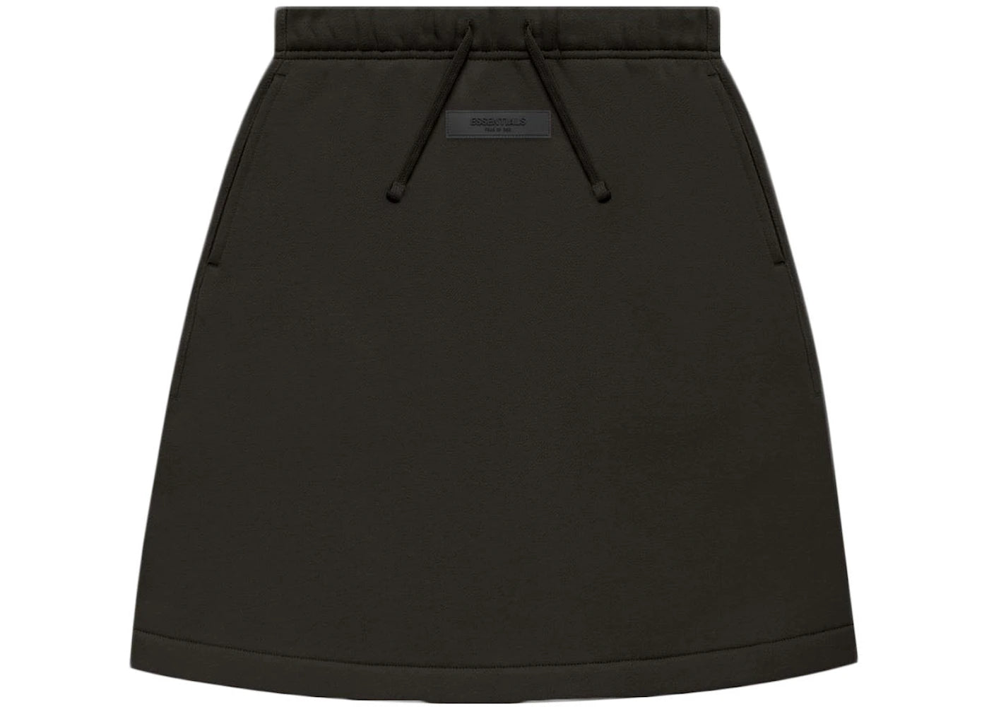 Fear of God Essentials Kid's Mid Length Skirt Off Black