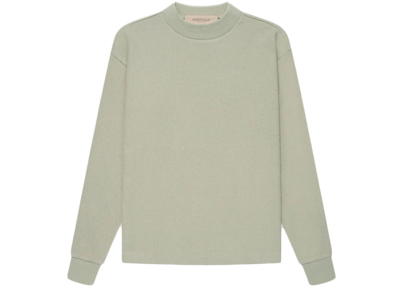 Fear of God Essentials Kids Mockneck Waffle Seafoam