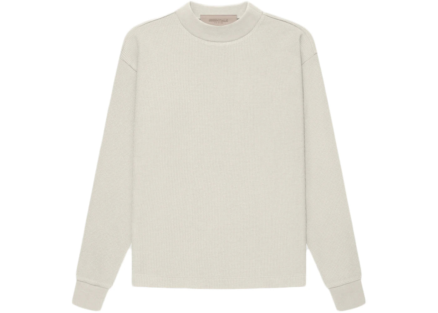 Fear of God Essentials Kids Mockneck Waffle Wheat