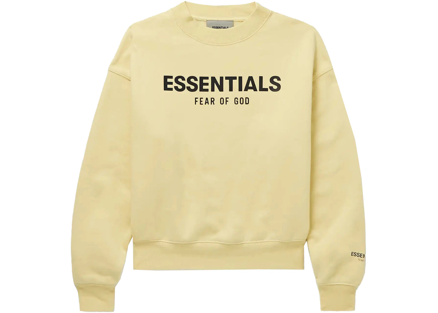 Fear of God Essentials Kids Mr. Porter Exclusive Logo-Print Cotton-Blend Jersey Sweatshirt Garden Glove/Cream