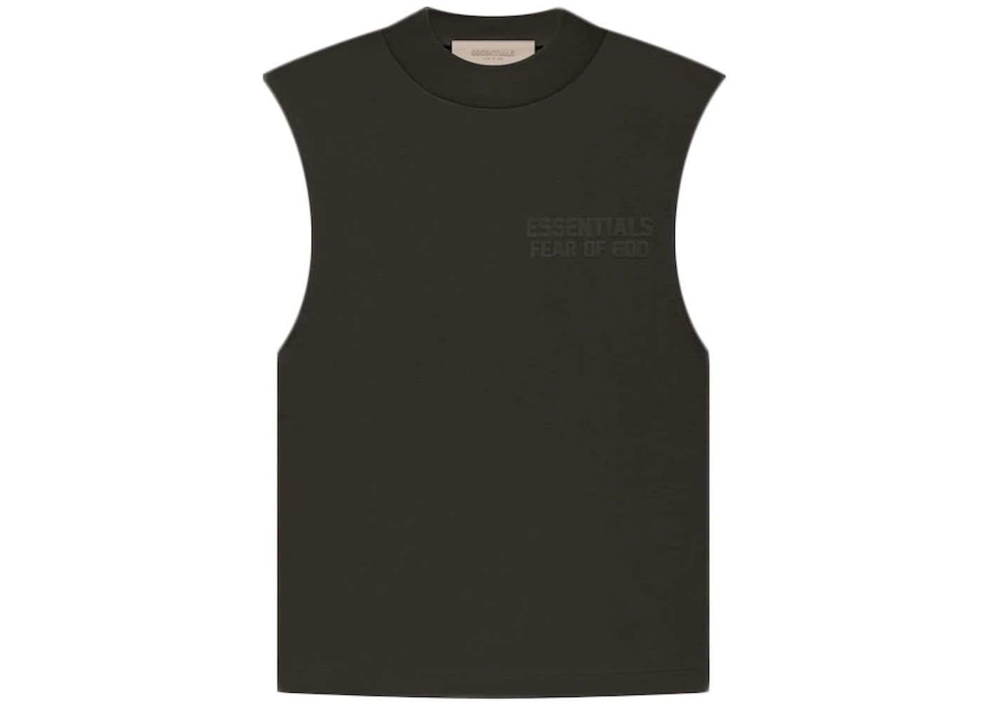 Fear of God Essentials Kid's Muscle T-shirt Off Black