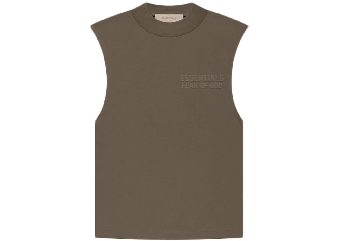 Fear of God Essentials Kid's Muscle T-shirt Wood