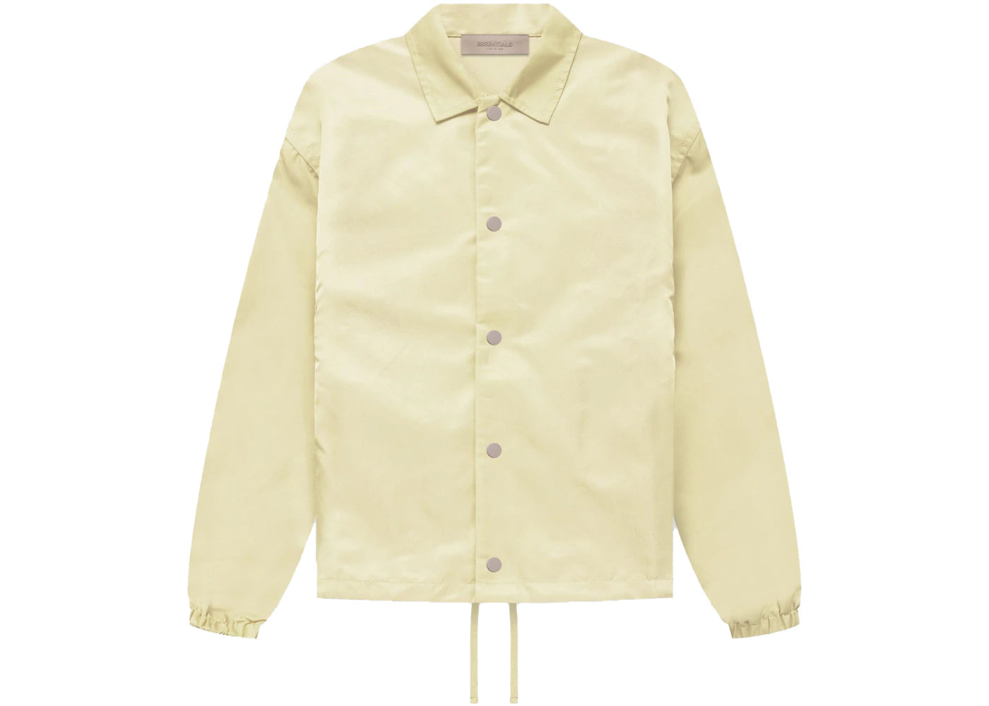 Fear of God Essentials Kid's Nylon Coaches Jacket Canary