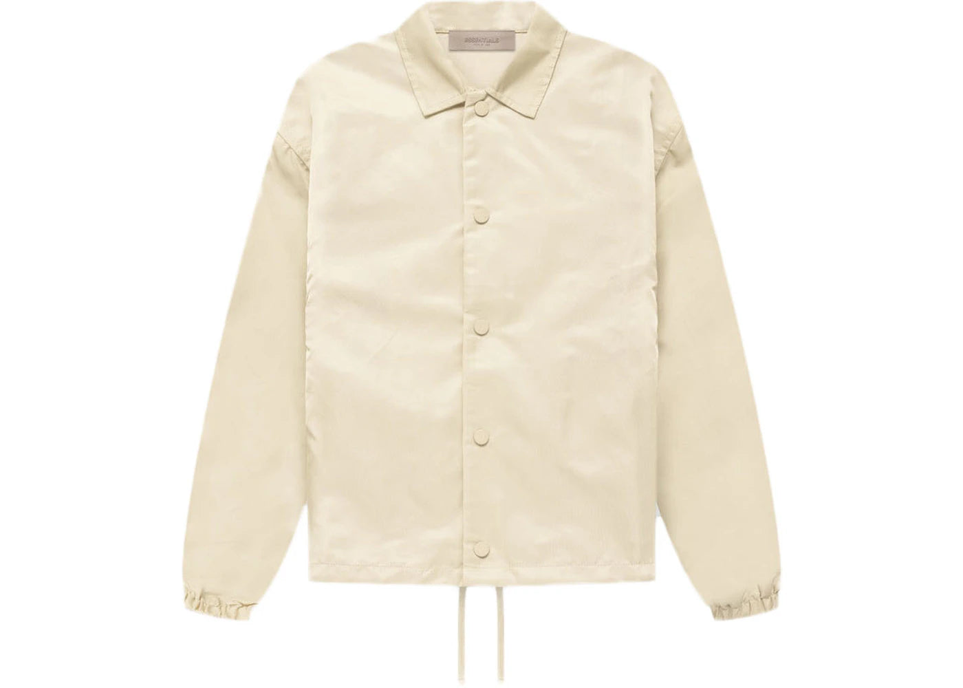 Fear of God Essentials Kids Nylon Coaches Jacket Egg Shell