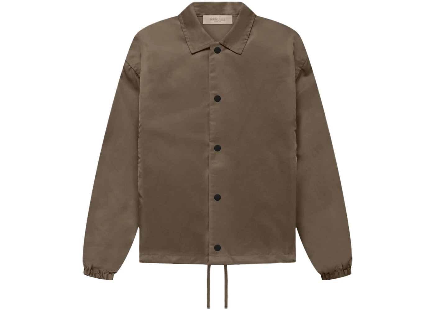 Fear of God Essentials Kid's Nylon Coaches Jacket Wood