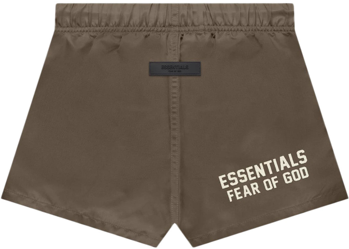 Fear of God Essentials Kid's Nylon Running Shorts Wood
