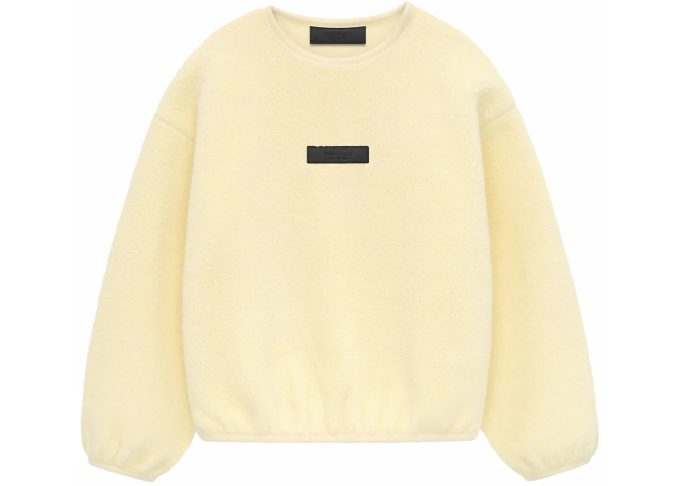 Fear of God Essentials Kids Polar Fleece Crewneck Garden Yellow