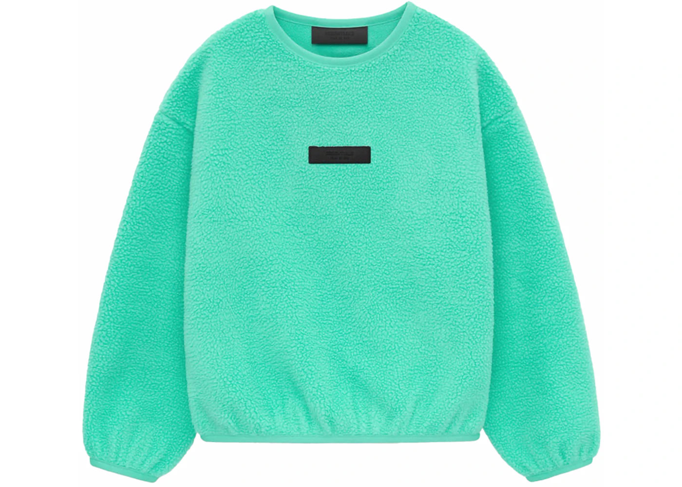 Fear of God Essentials Kids Polar Fleece Crewneck Mint Leaf