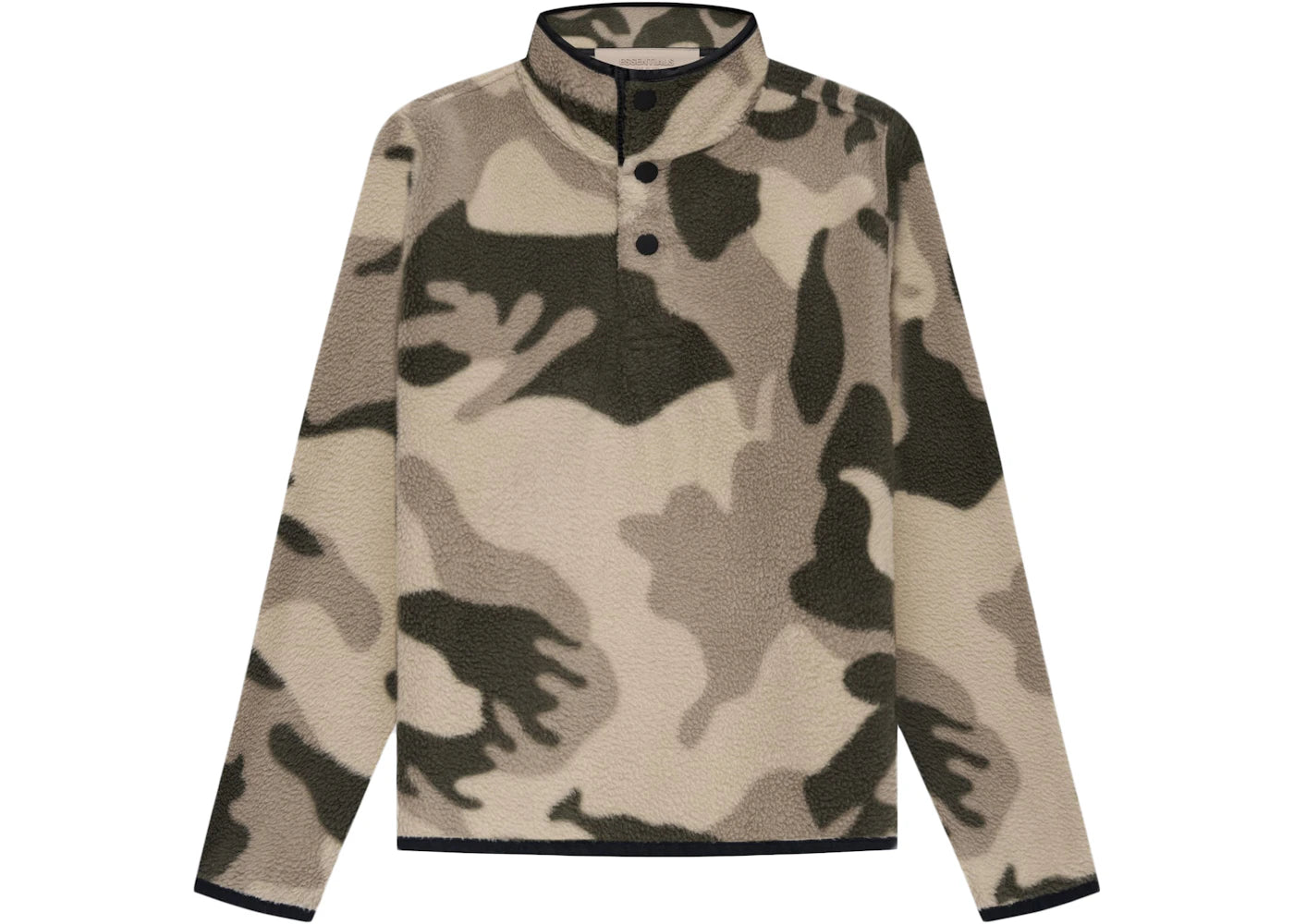 Fear of God Essentials Kids Polar Fleece Pullover Camo