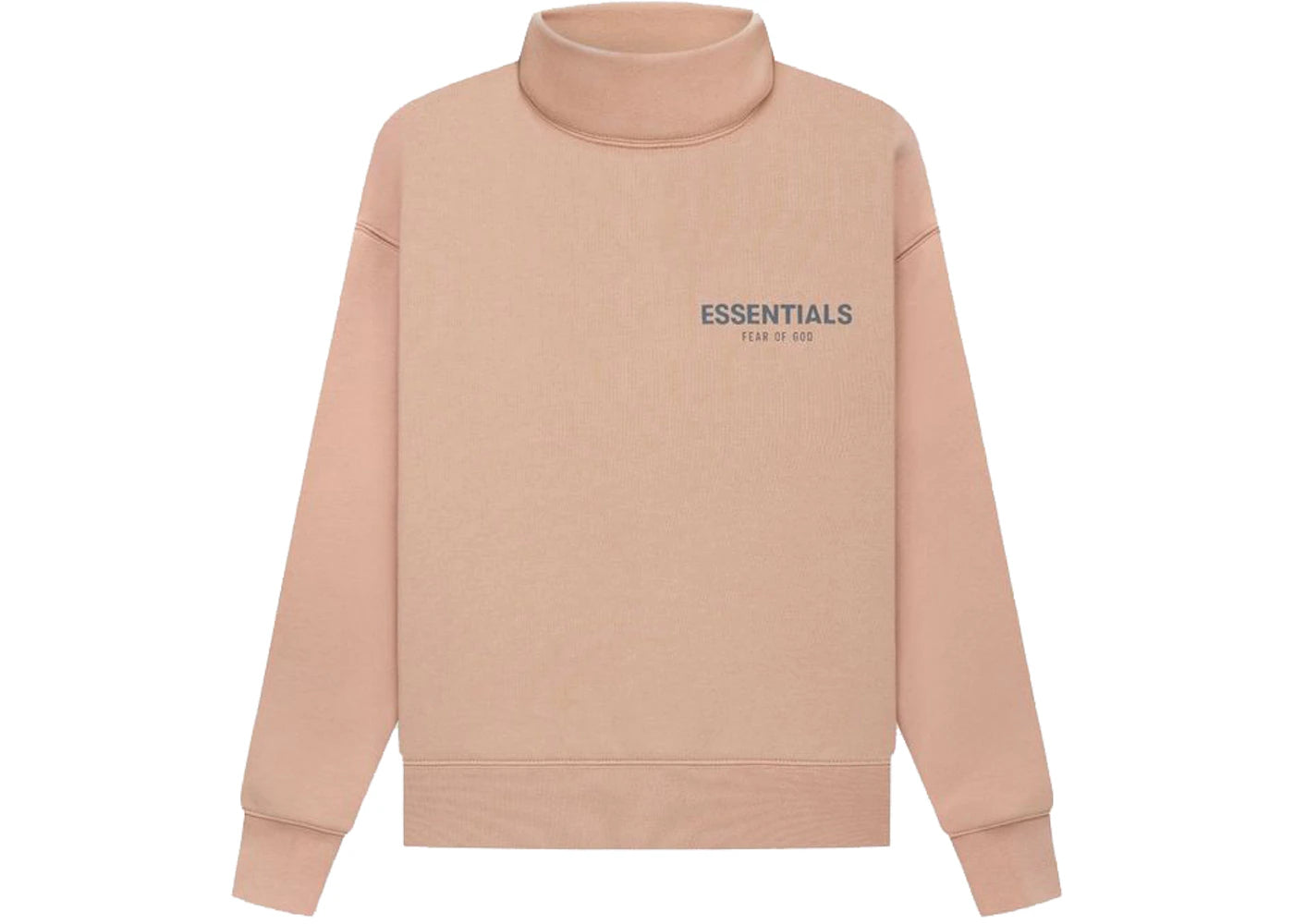 Fear of God Essentials Kids Pullover Mockneck Matte Blush