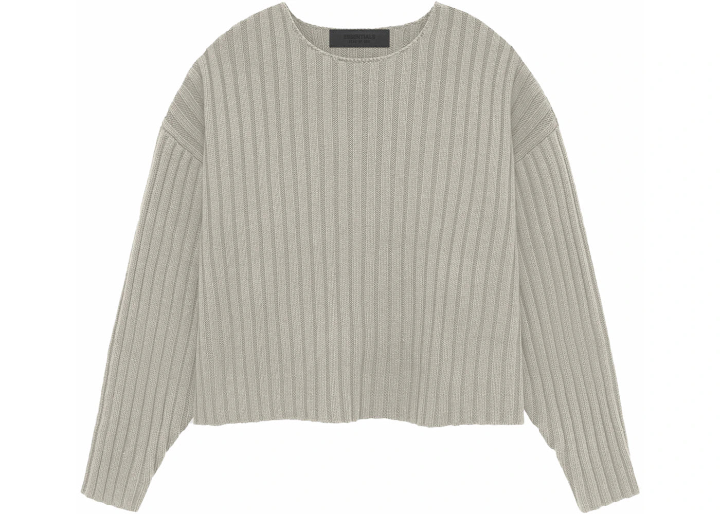 Fear of God Essentials Kids Raw Neck Sweater Seal