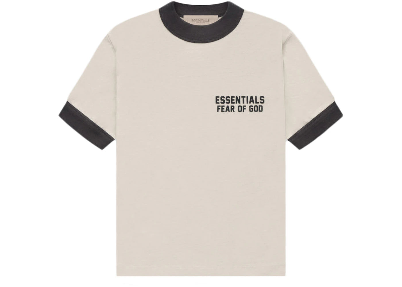 Fear of God Essentials Kids Ringer T-shirt Wheat