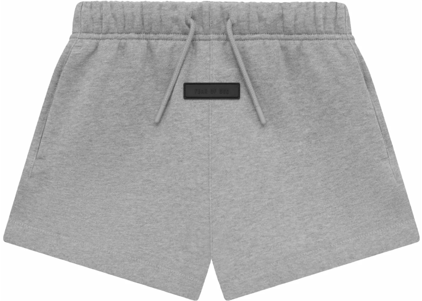 Fear of God Essentials Kids Running Short Dark Heather Oatmeal