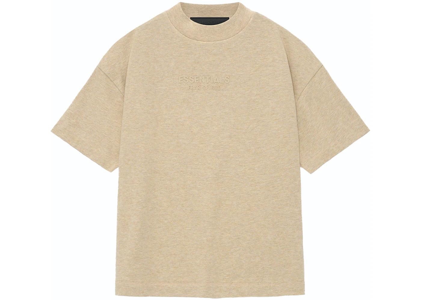 Fear of God Essentials Kids Tee Gold Heather