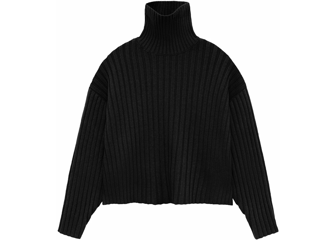 Fear of God Essentials Kids Turtleneck Sweater Jet Black