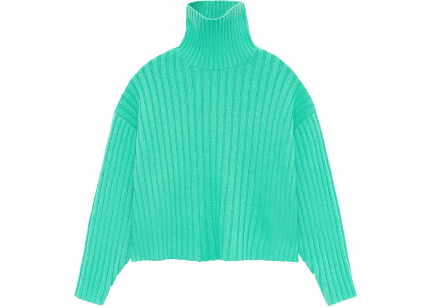 Fear of God Essentials Kids Turtleneck Sweater Mint Leaf