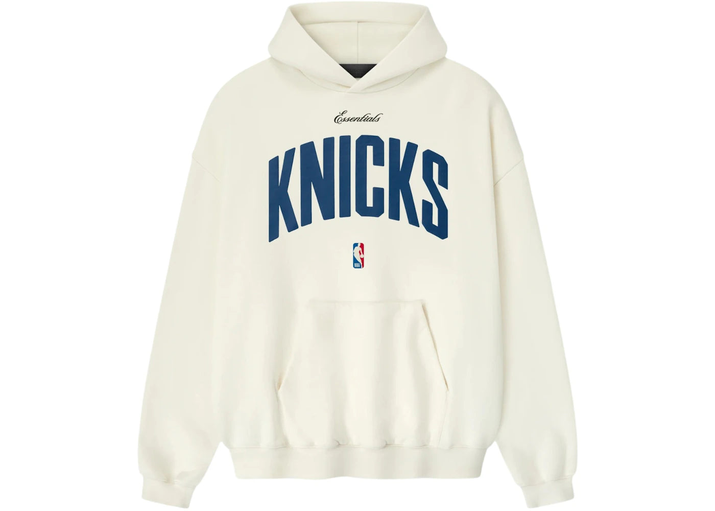 Fear of God Essentials Knicks 90's Hoodie Cream White
