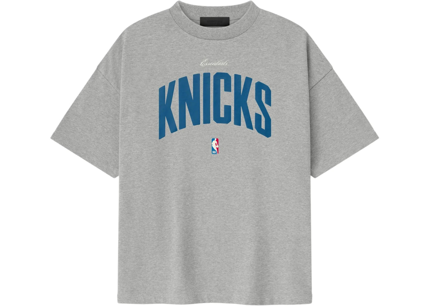 Fear of God Essentials Knicks 90's Tee Concrete Heather