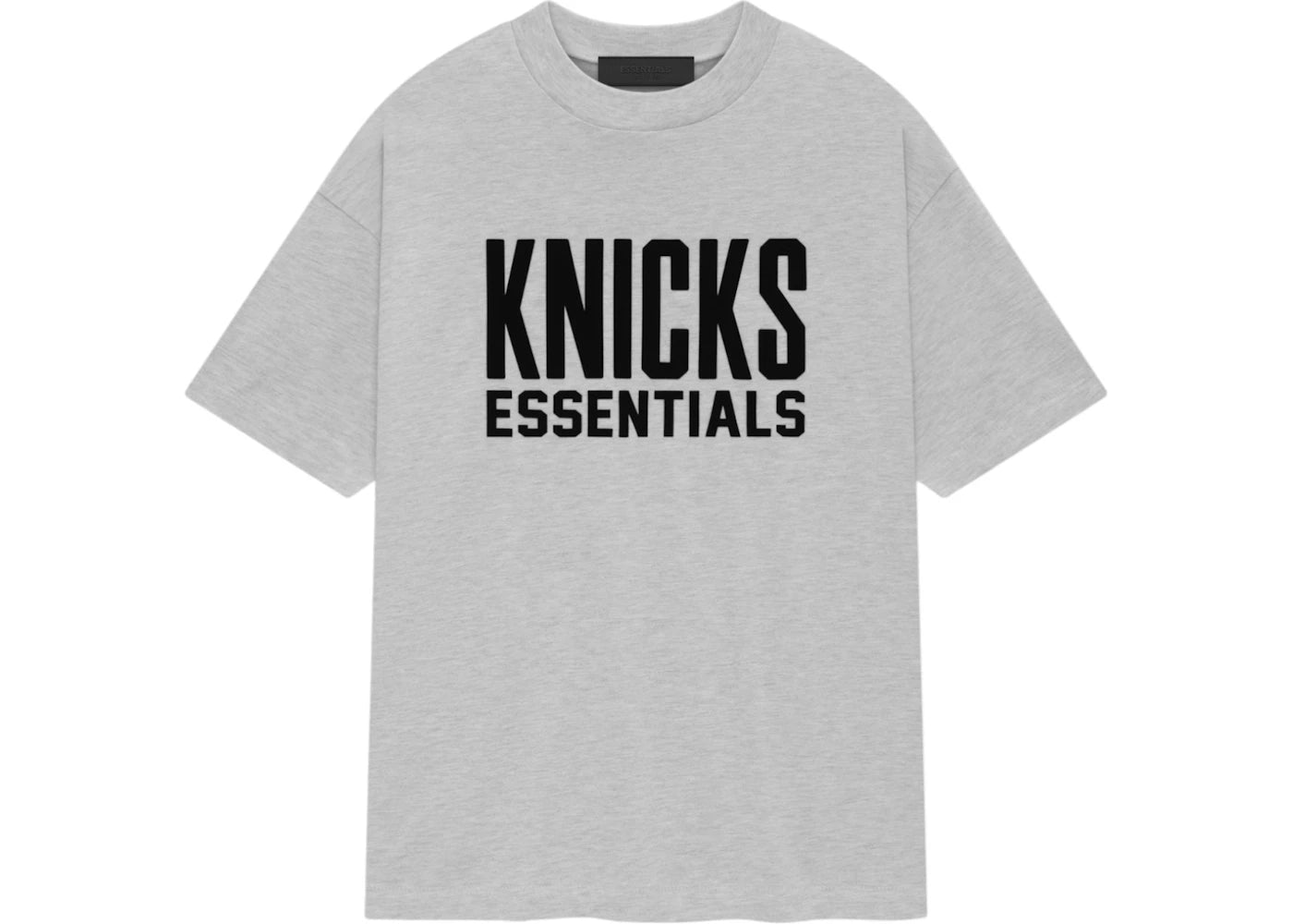 Fear of God Essentials Knicks Tee Light Heather