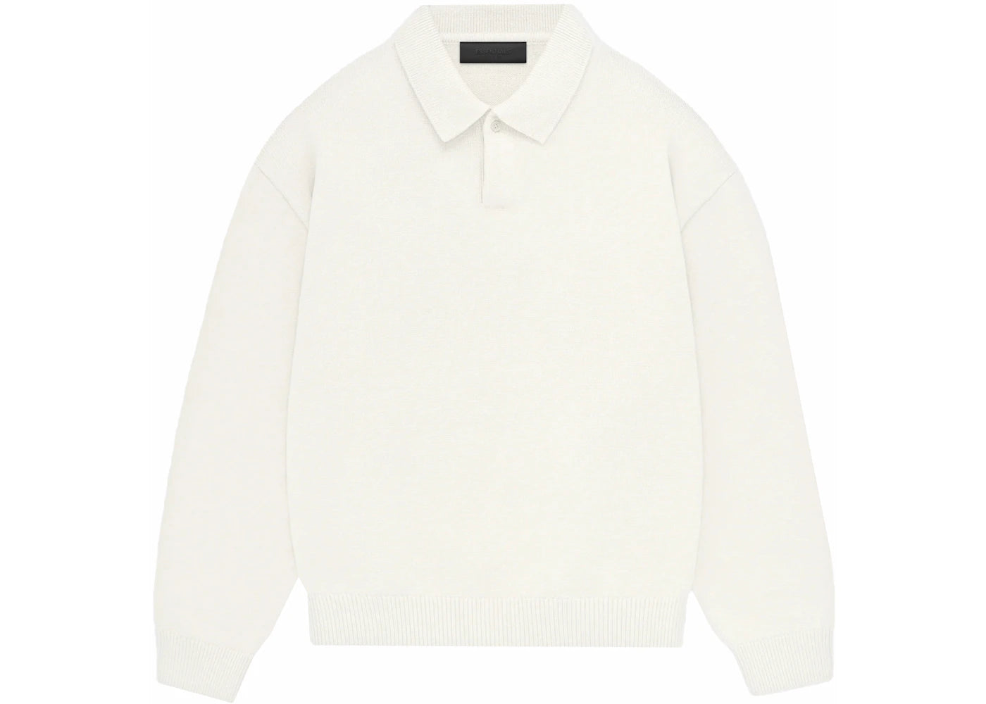 Fear of God Essentials Knit Polo Cloud Dancer